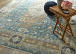 Fondren Brown Hand-Knotted Wool Rug